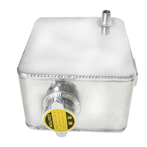 Aluminum Water Coolant Expansion Radiator Overflow Recovery Tank 2.5L