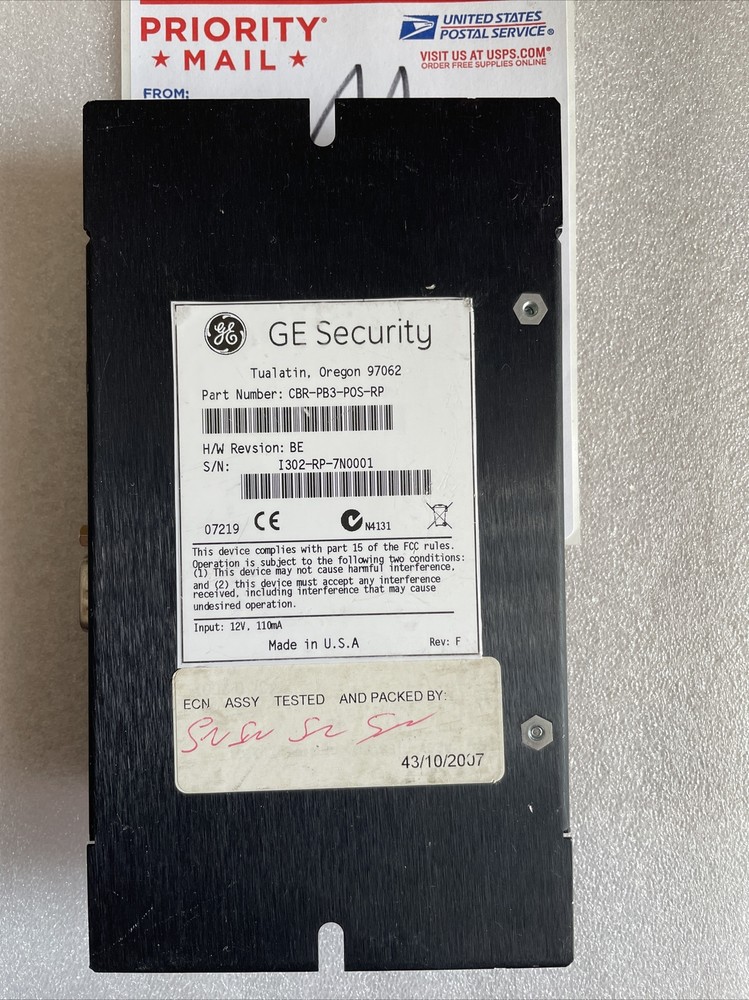 GE Security CBR-PB3-POS-RP ProBridge Ethernet