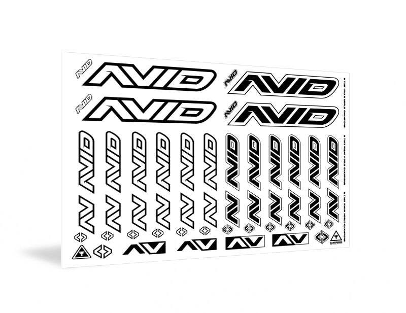 AVID STICKER SHEET