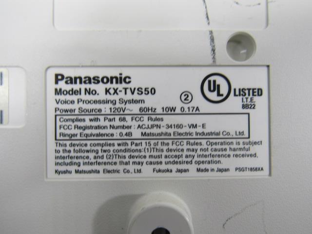 Panasonic KX-TVS50 2-Port Voice Processing System