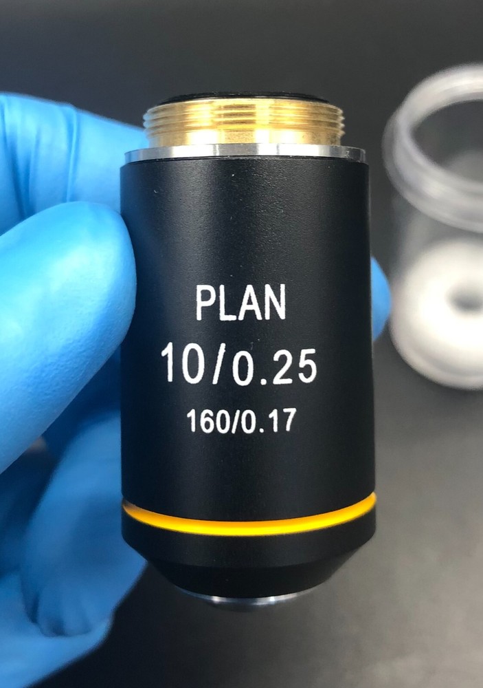 Microscope Objective Lens PLAN 10/0.25 160/0.17