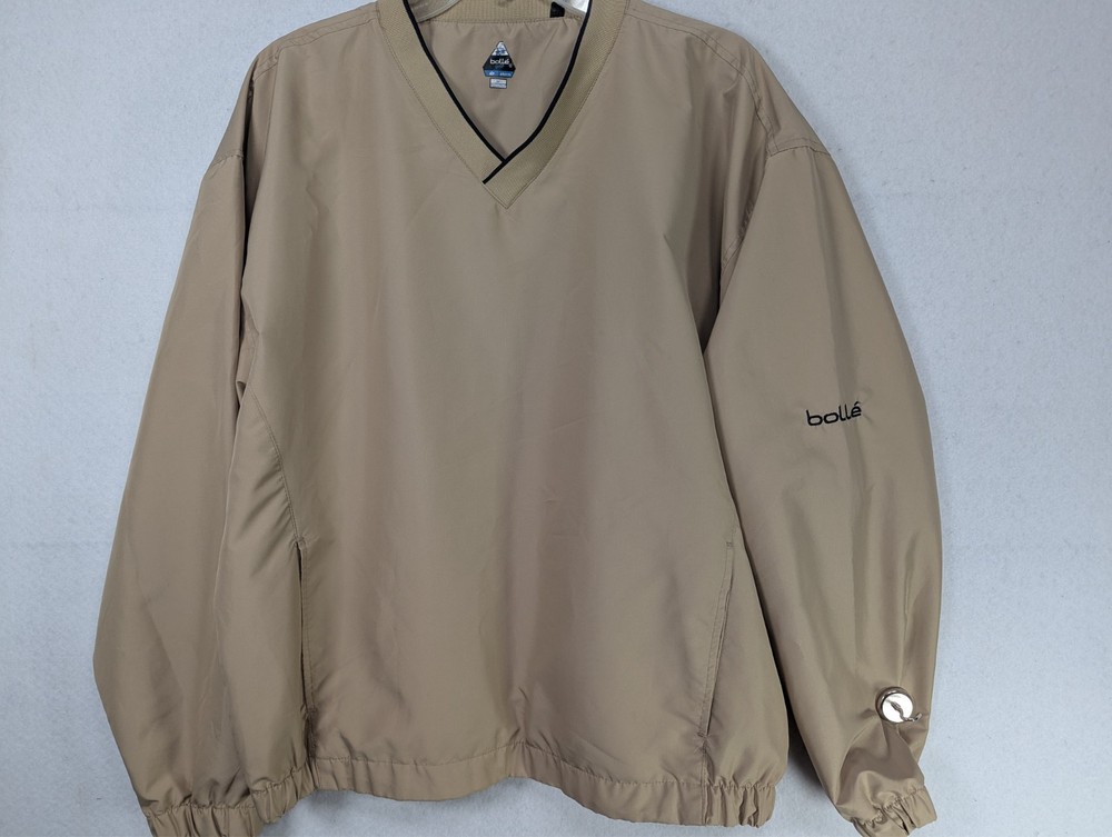 Bolle - Golf Jacket - Lined Windbreaker - V Neck Pullover - Size M