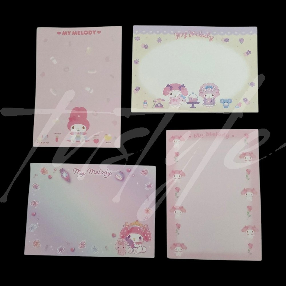 My Melody Memo Sheets