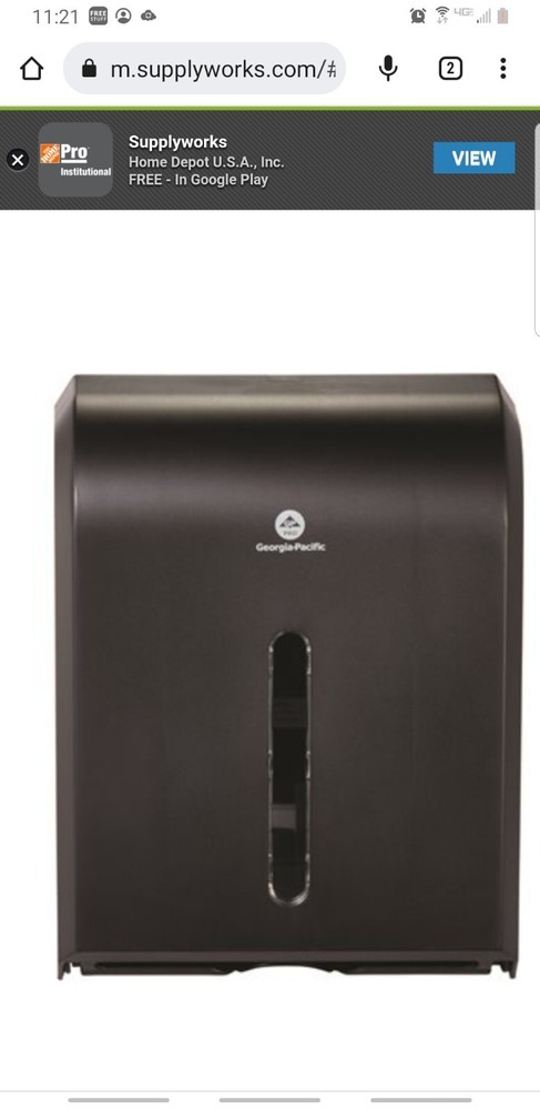 Georgia-Pacific Combi-Fold Paper Towel Dispenser (56650a)