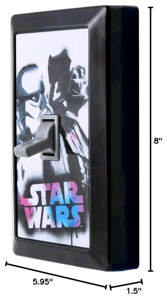 Star Wars Switch LED Night Light, Manual On/off Switch - A0052