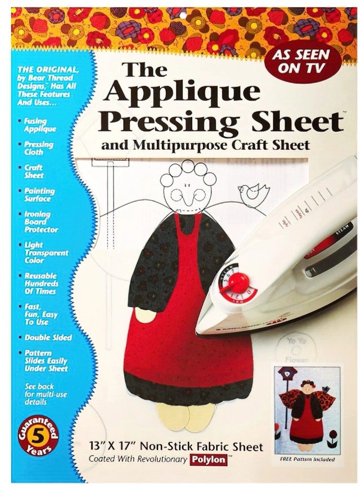Applique Pressing Sheet 13 by 17 - Rolled