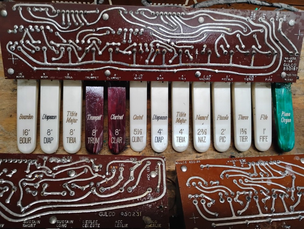 Vintage Organ Tabs! MAKE OFFER!