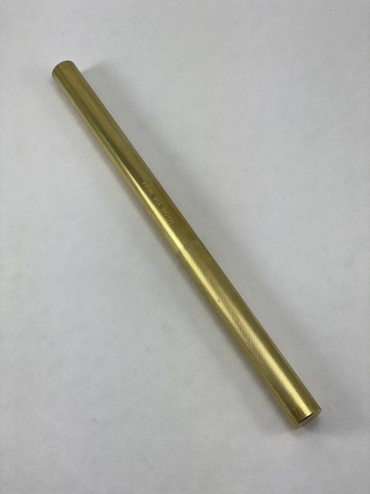 Wilde Tool Solid Brass Drift Pin Punch 3/4" x 12" Made in USA BD2432