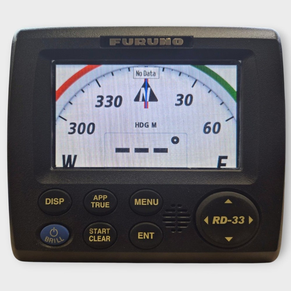 Furuno ~ RD-33 NMEA2000 Data Organizer Display w/ 2m N2k Drop Cable Fully Tested
