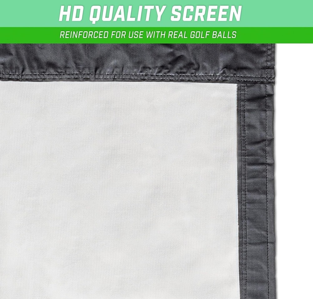 Versatile Golf Simulator Impact Screen - HD Performance for Home Entertainment