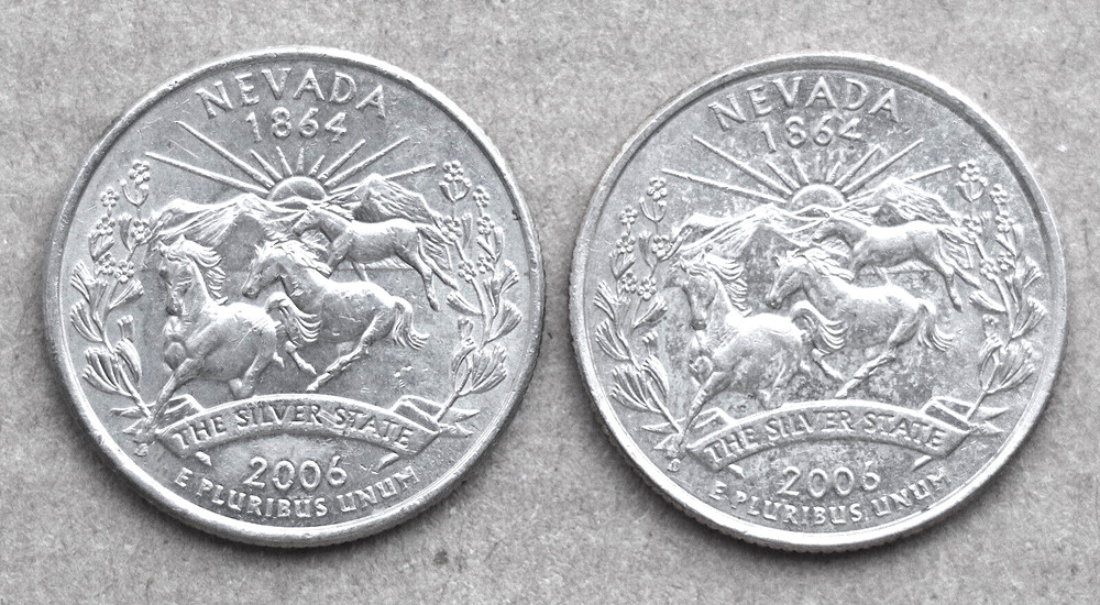 2006 P & D  Nevada State Quarters