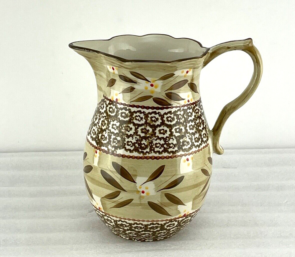 Temptations Old World Brown 1.5 QT Pitcher