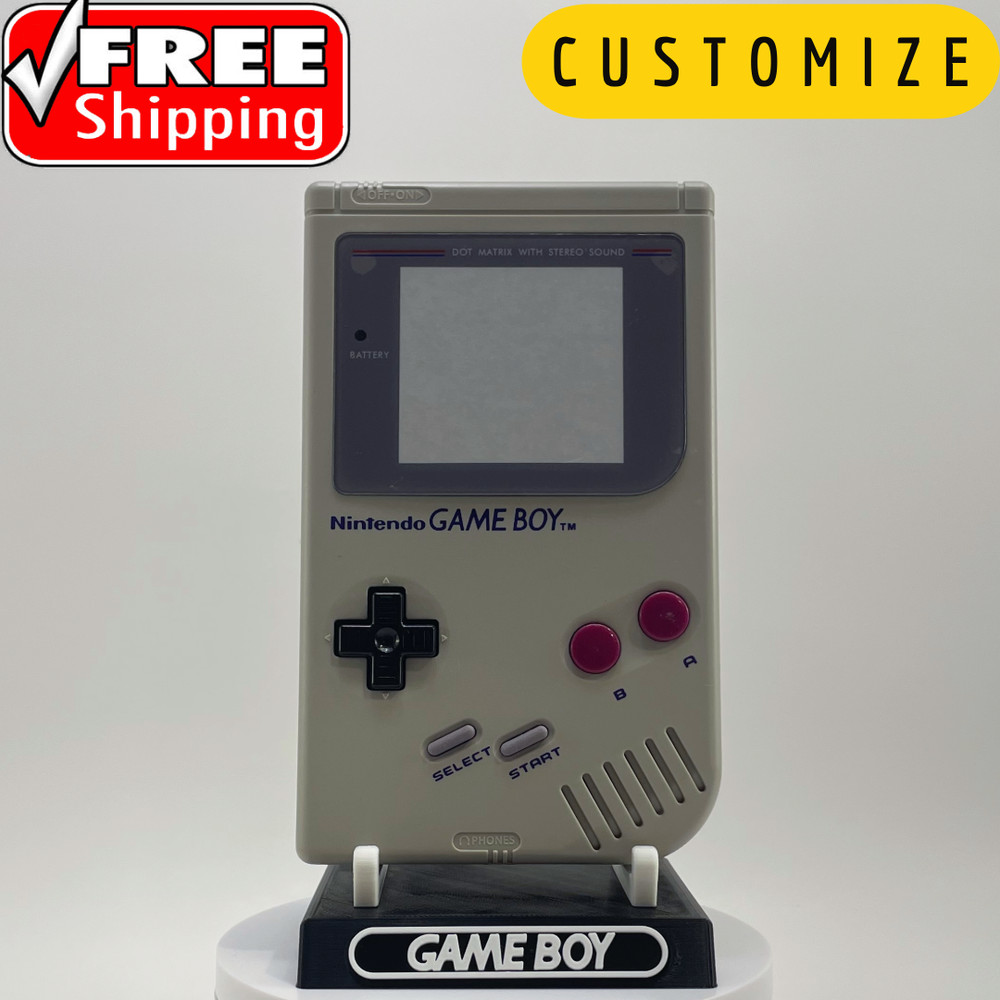 Nintendo Gameboy Original Display/Stand - DISPLAY ONLY (Customize Colors)