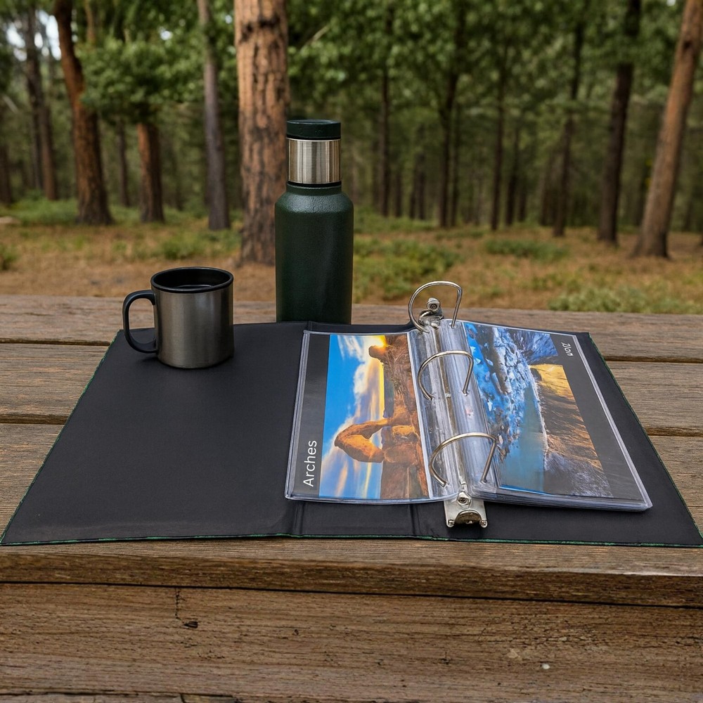 National Parks Map Collection Binder – Includes 16 Plastic Sleeve Protectors ...