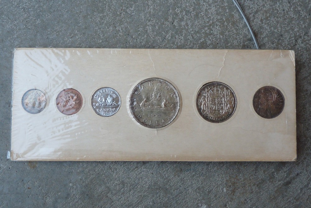 1953 original Canada RCM silver coin set