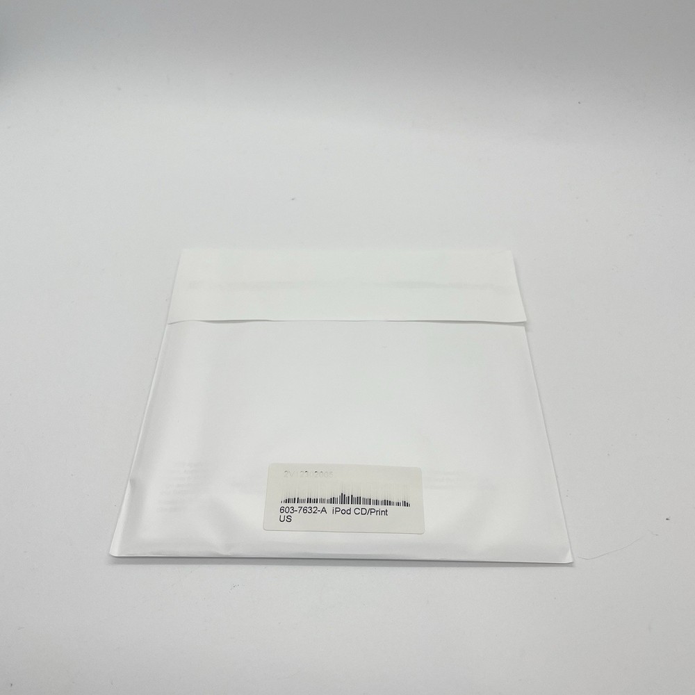 Apple iPod iTunes Installation Software CD Disc Software & Manuals Stickers