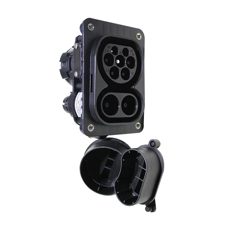 CCS2 EV Charging Inlet Port/Socket (EV Side), 200A 1000VDC Max, Without cable