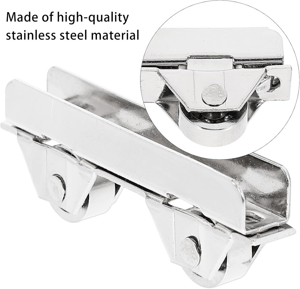 10PCS Showcase Window Roller Mini Sliding Door Rollers Replacement Sliding Door