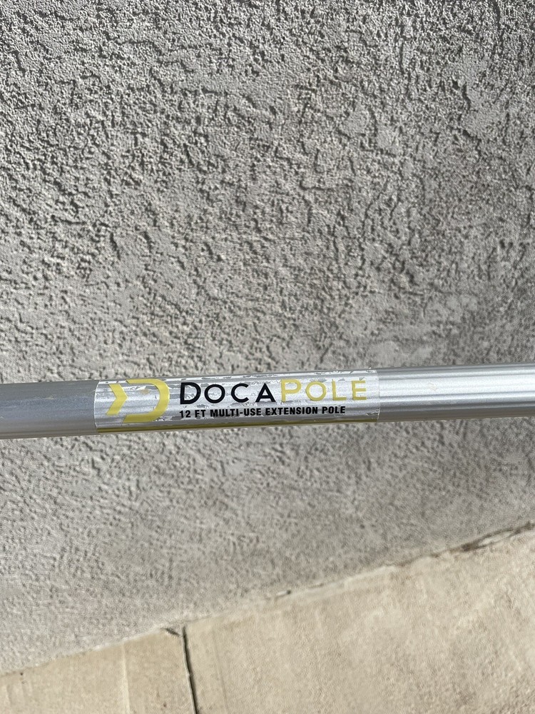 TELESCOPIC EXTENSION POLE-Paint Roller, Gutter Cleaning, Hanging Lights DOCAPOLE