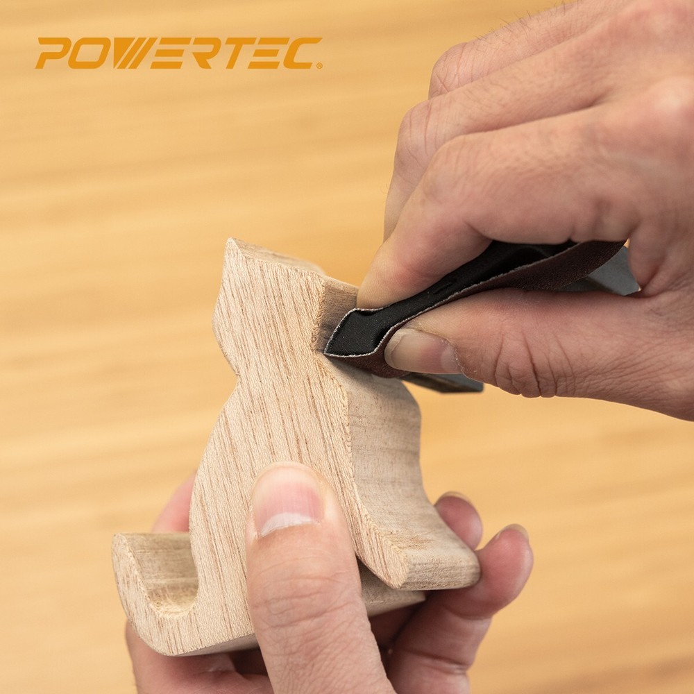 POWERTEC 71620 21-Profile Contour and Angle Sanding Grip Pack 11pc Set