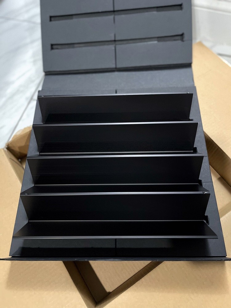 Bang & Olufsen B&O A4 CD Storage Rack WAVE in Anodized BLACK