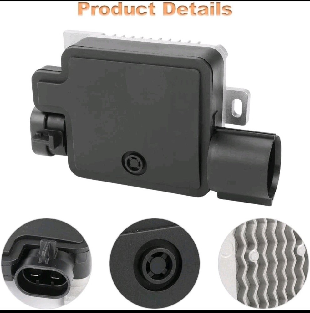 Engine Cooling Fan Control Module Compatible with 2007-2015 Flex Edge MKX 2006-2