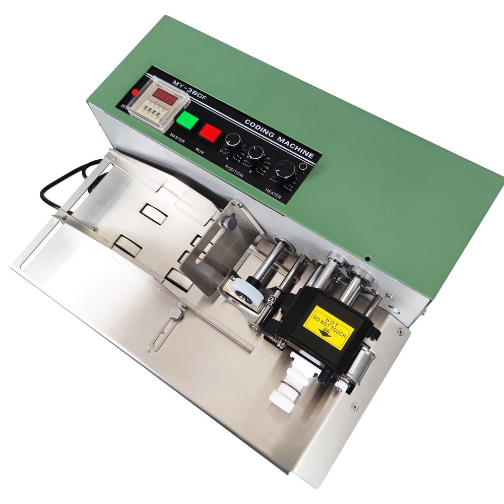 110V MY-380F Solid Ink Continuous Coding Machine Plat Surface Coding Machine