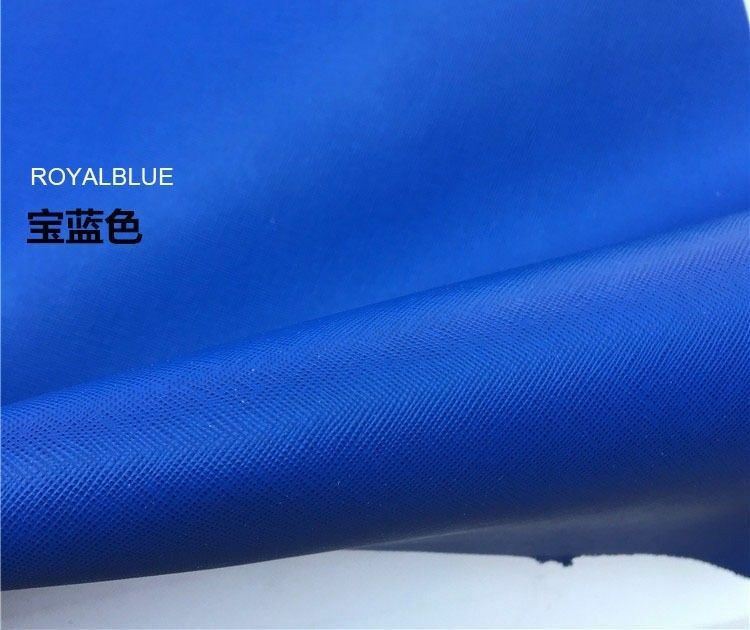 Blue taiga First layer leather material cross pattern cowhide for Leathercraft