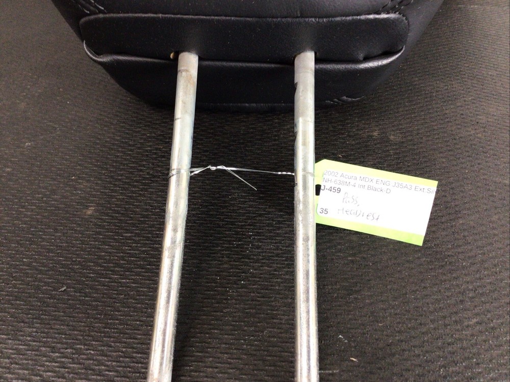 2001 2002 ACURA MDX PASSENGER RIGHT FRONT HEADREST BLACK CODE / D