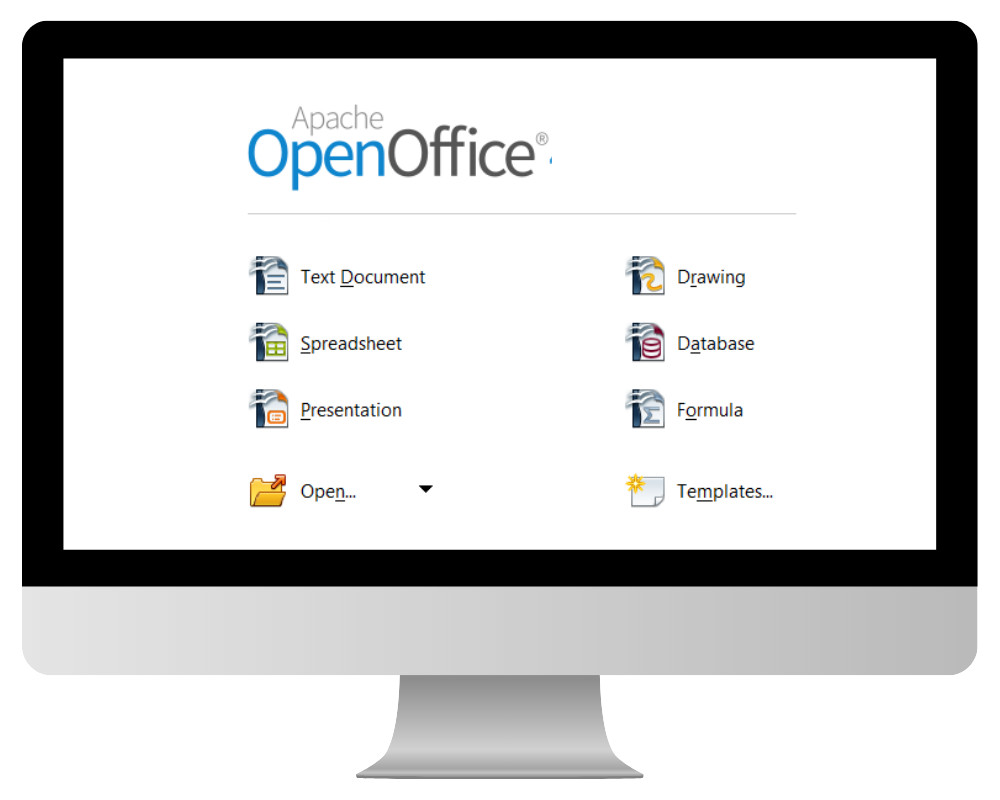 Open Office Software Suite for Windows - USB - Word Processing - Home & Office
