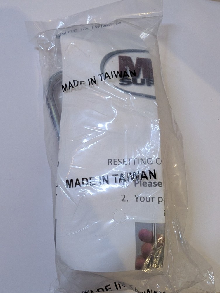 COMBINATION PADLOCK, 4-DIGIT, LONG SHANK, MFS SUPPLY