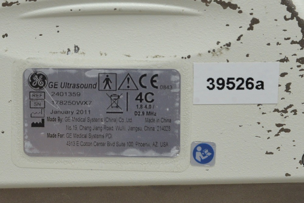 GE 4C 2401359 Convex Array