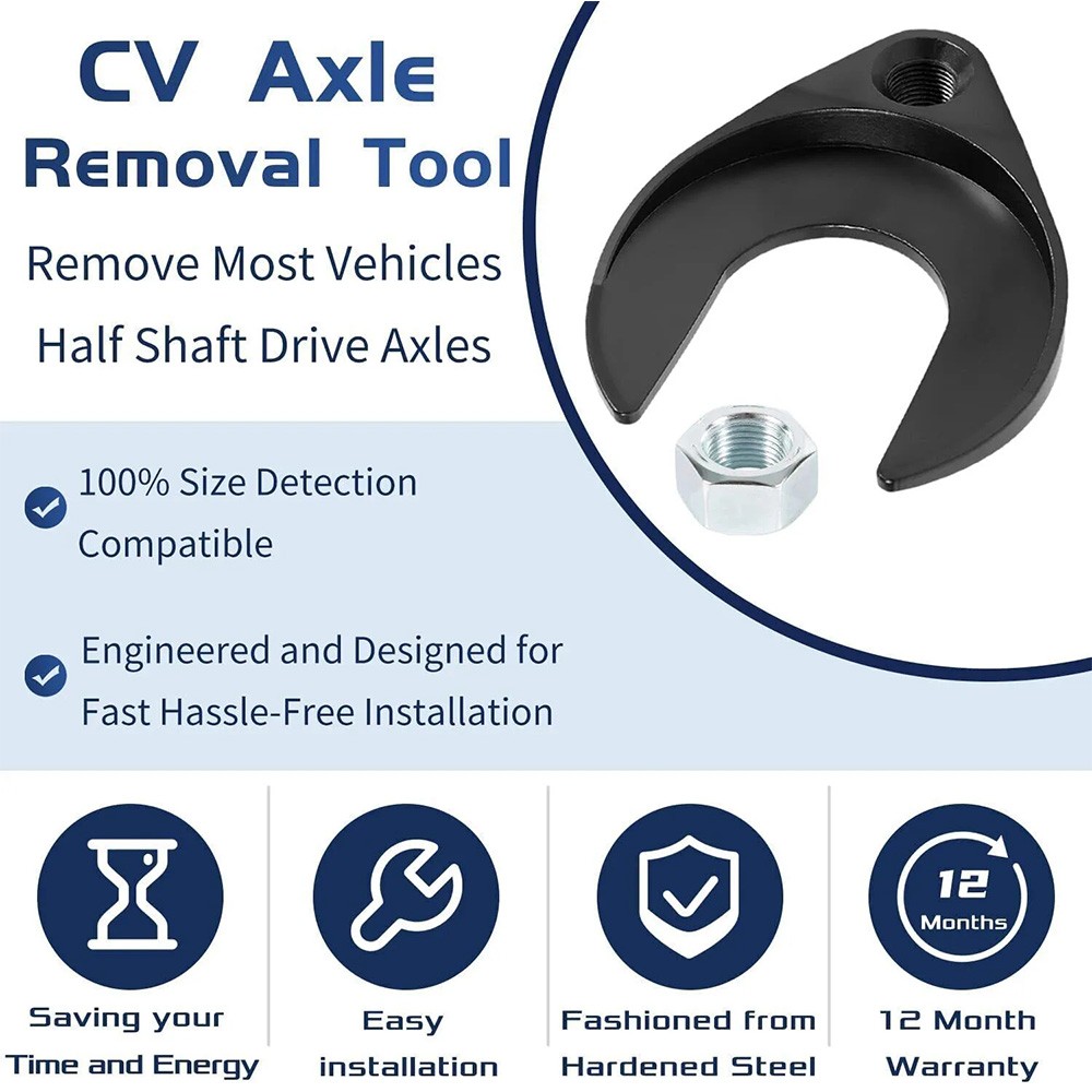 Axle Removal Tool 48mm CV Joint Puller Slide Hammer Adapter Front Wheel Drive