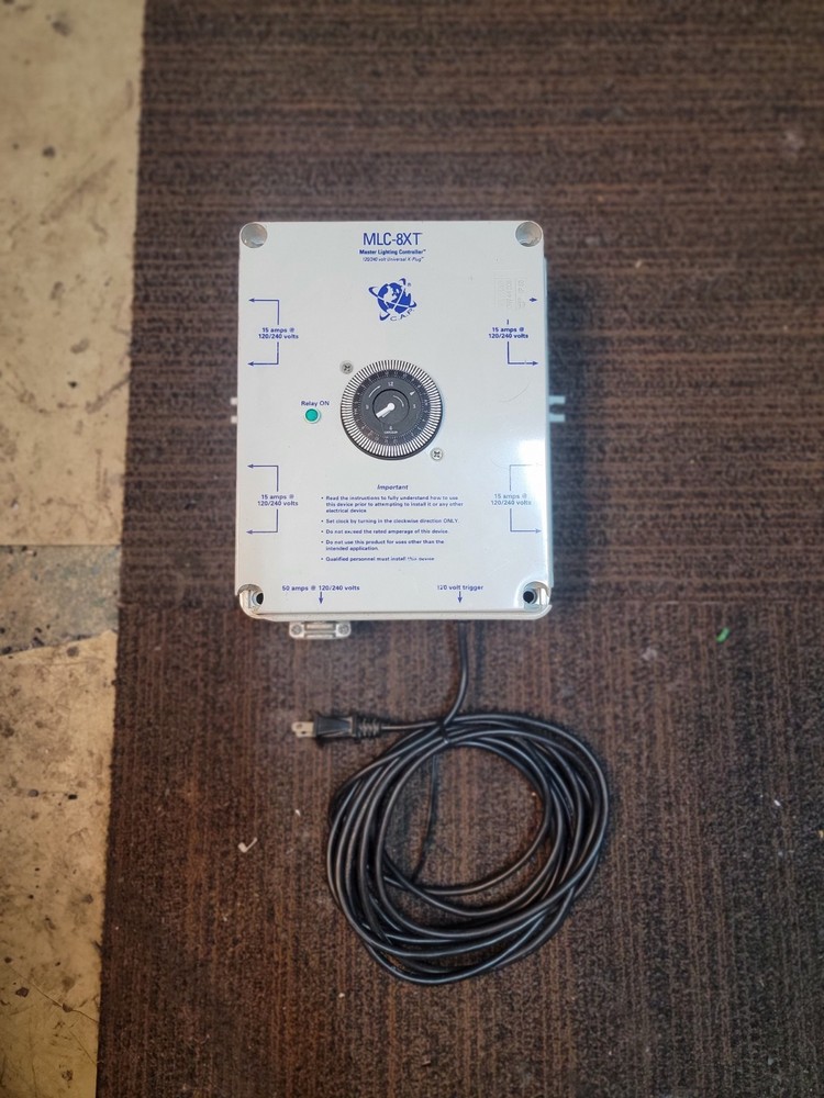 MLC-8XT Master Lighting Controller  120/240 Volt 50 Amp