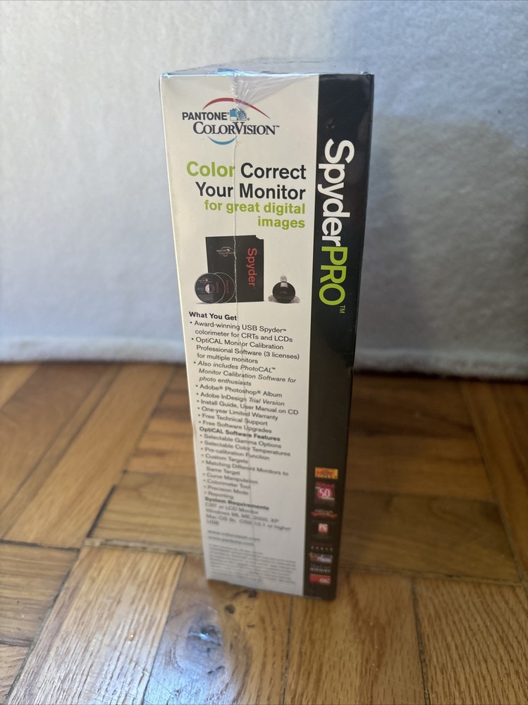 Pantone ColorVision Spyder Pro W Optical & Printfix Scanner #660 bundle SEALED