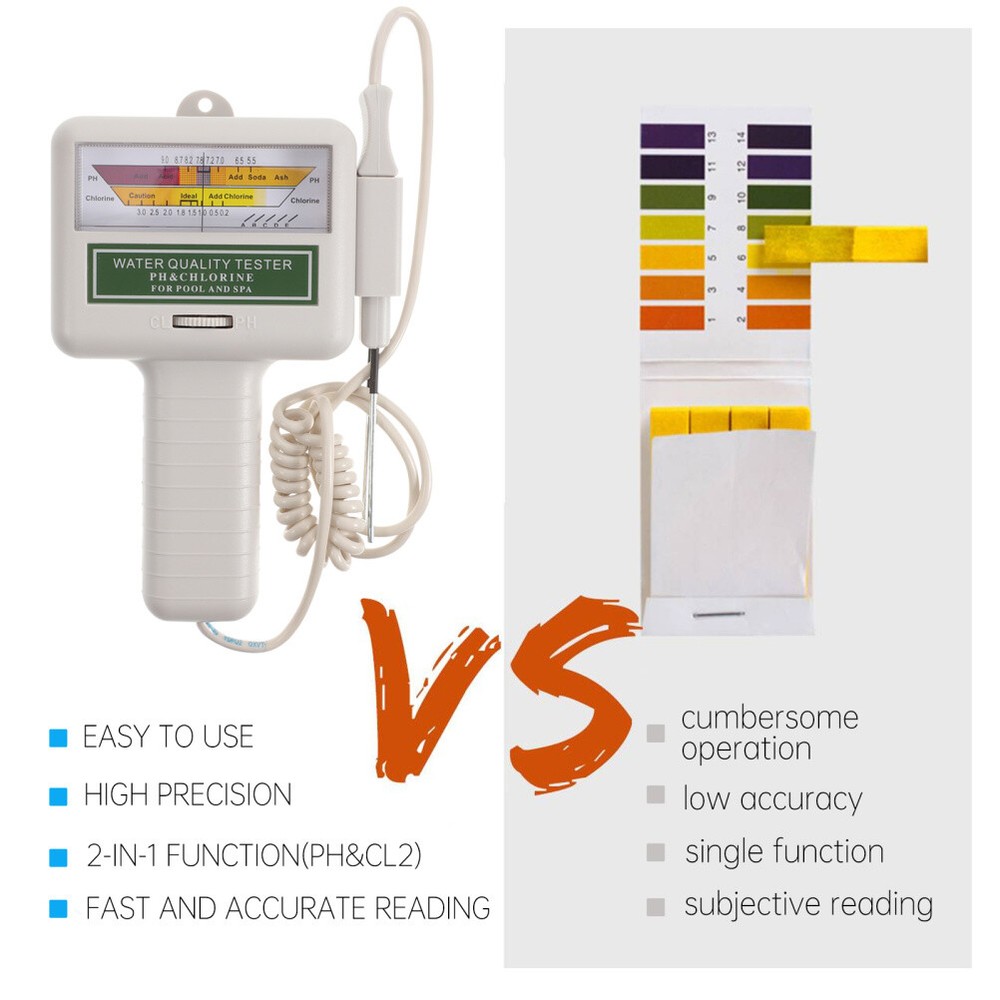 Digital Pool Water Tester for Swimming