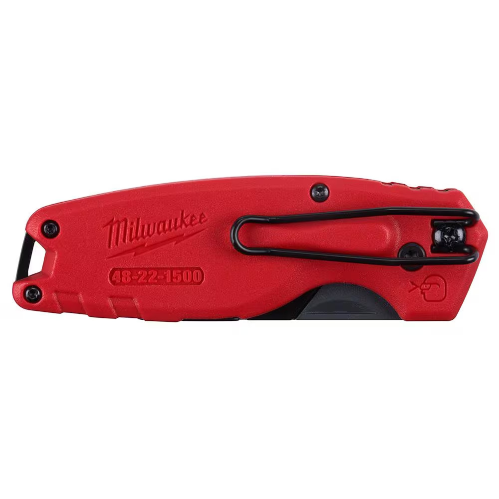 FASTBACK Compact Folding Utility Knife with General Purpose Blade (12-Pack)