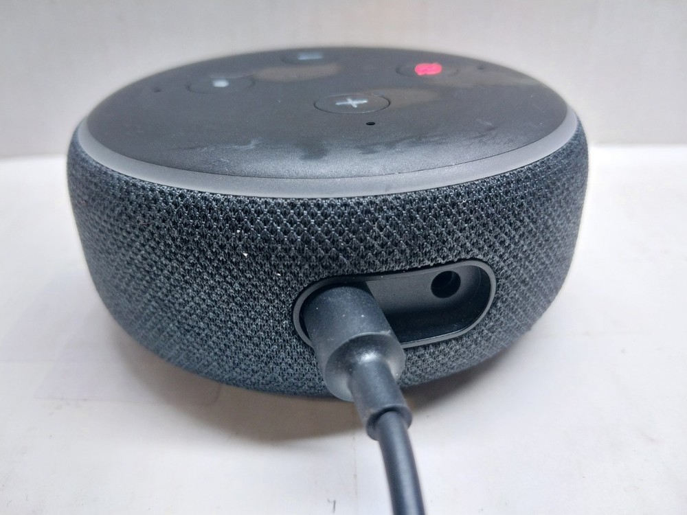 Amazon Echo Dot 3rd Gen C78MP8 W/ Power Adapter Tested Working