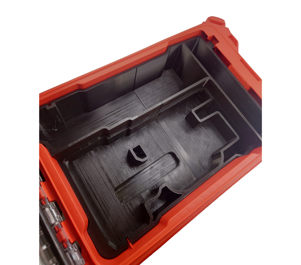 Milwaukee M12 Power File Packout Compact Insert Organizer Tray Tool Storage