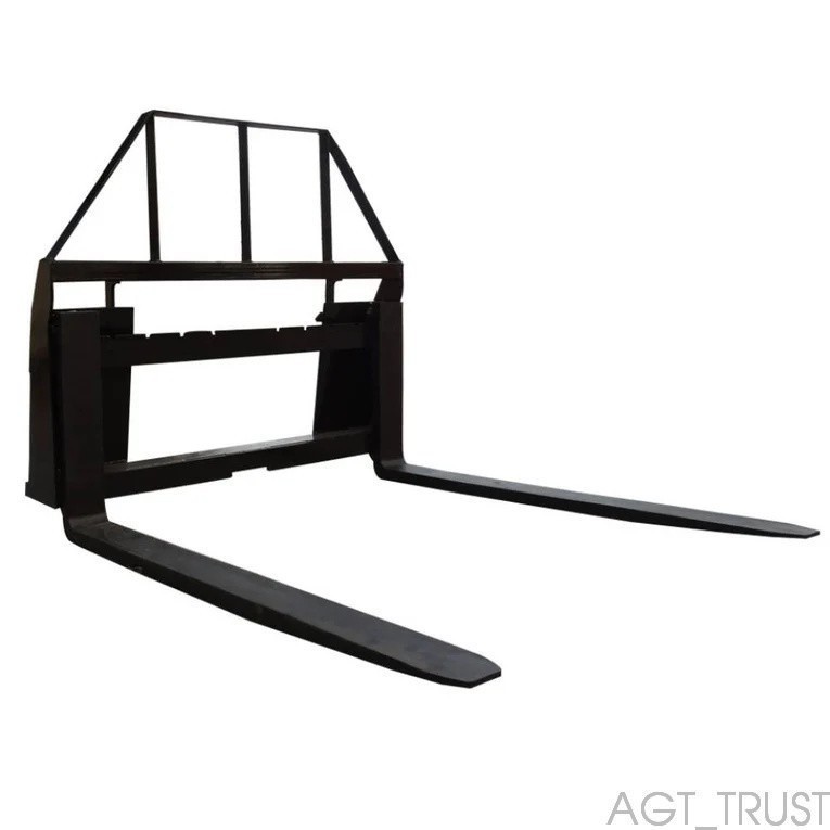 Agrotk 48in Pallet Fork Frame Attachment for Skid Steer Loader Accessories NEW