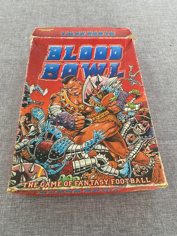 GW Blood Bowl ( Red Box) Box VG/EX