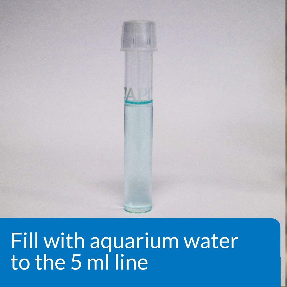 API REPLACEMENT PLASTIC TEST TUBES WITH CAPS For Any Aquarium Test Kit Including