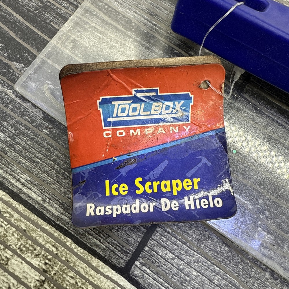 Toolbox Company Ice Scraper Winter Snow Brush and Scraper