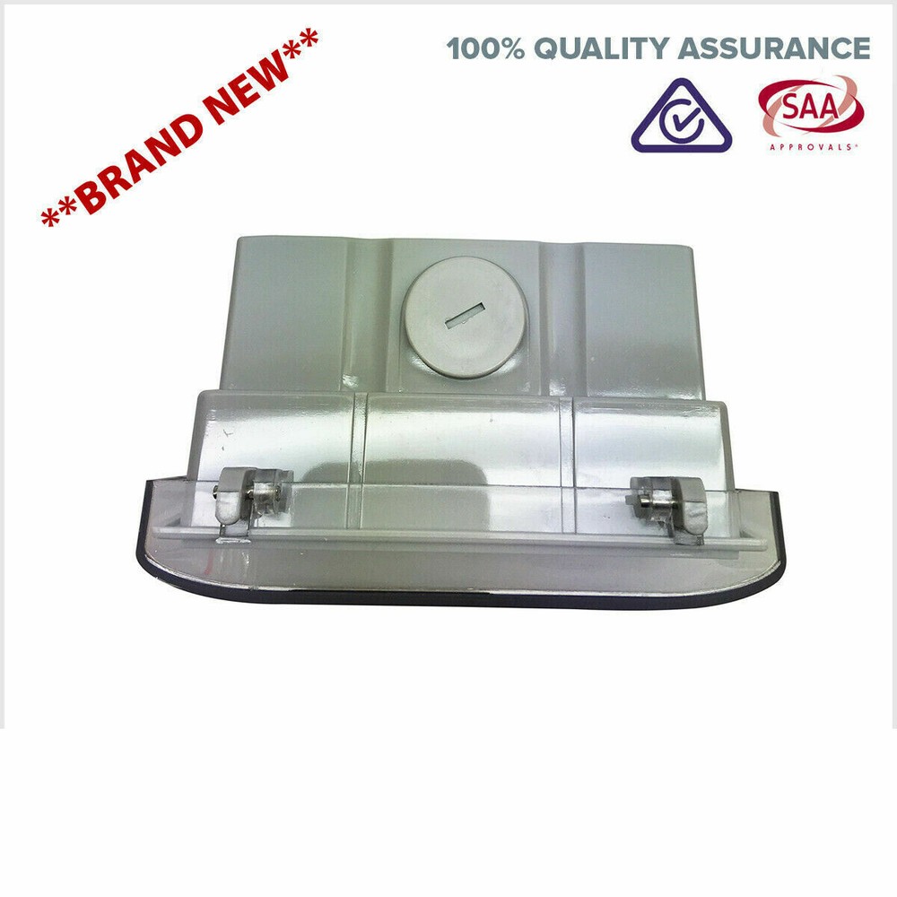 Weatherproof Box IP66 Enclosure Mounting Clear Lid For Power Points Lockable
