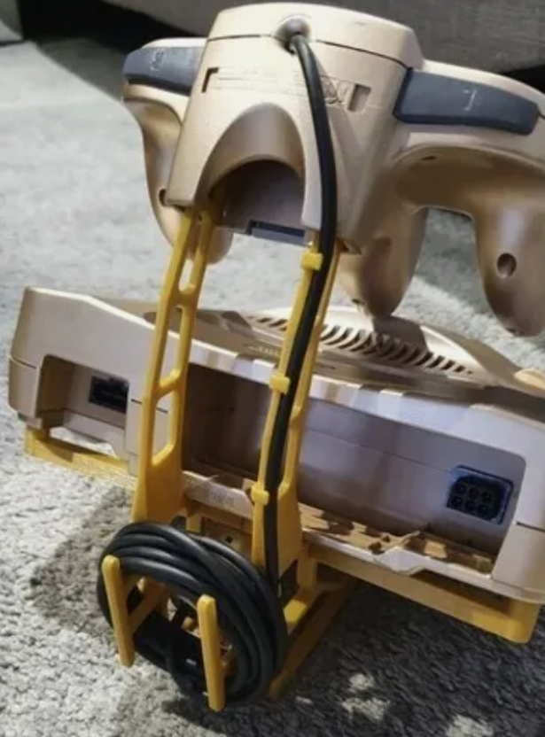 Nintendo 64 N64 Console Display Stand w/ Floating Controller Mount