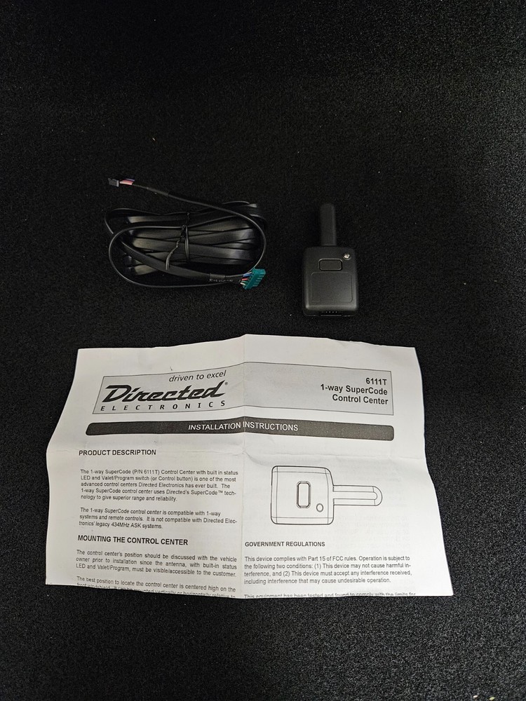 Viper 6111T Replacement 1-Way Antenna