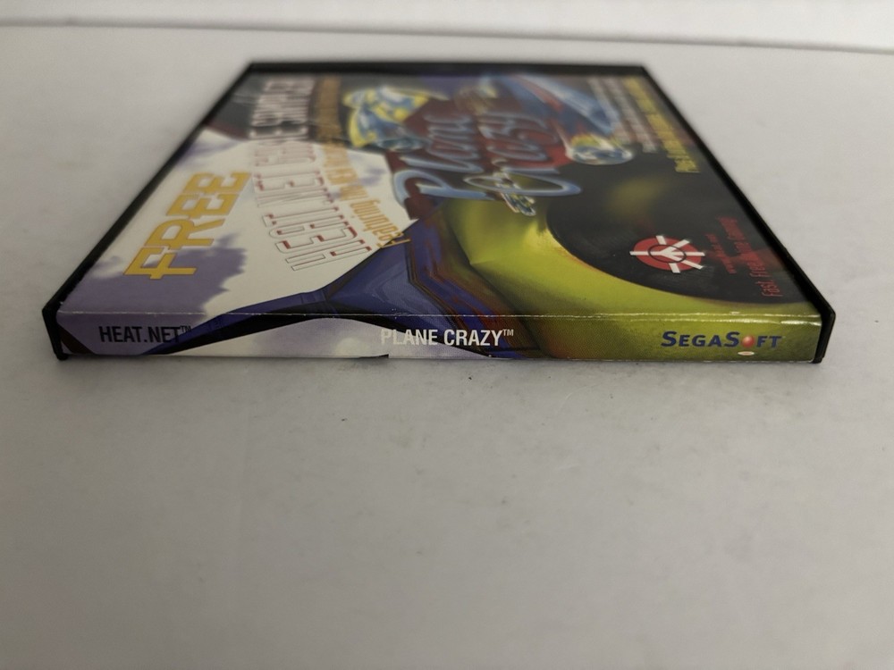 Heat Net SegaSoft Game Sampler Plane Crazy 1998 PC Game Tested Working