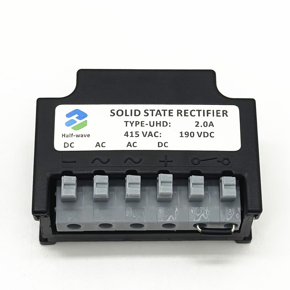 TYPE-UHD 2.0A 415VAC 190VDC SOLID STATE RECTIFIER half wave Brake Module