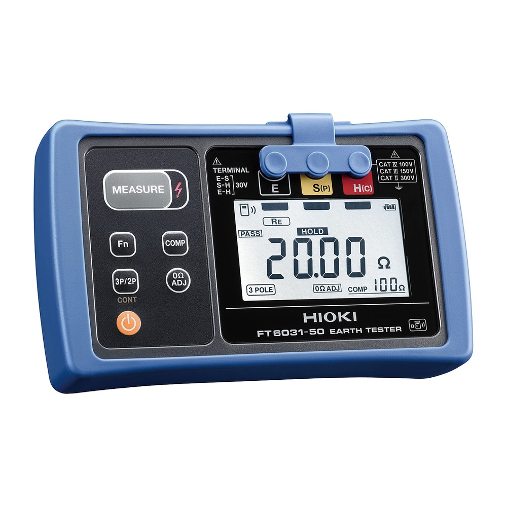 HIOKI FT6031-50 Earth Resistance Meter Waterproof Type Bluetooth From JPN