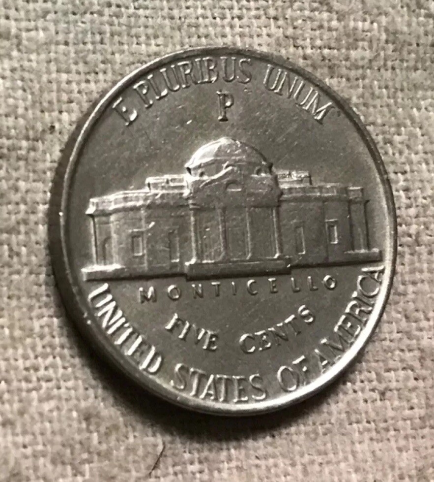 1943 P Silver Jefferson Double Died Error